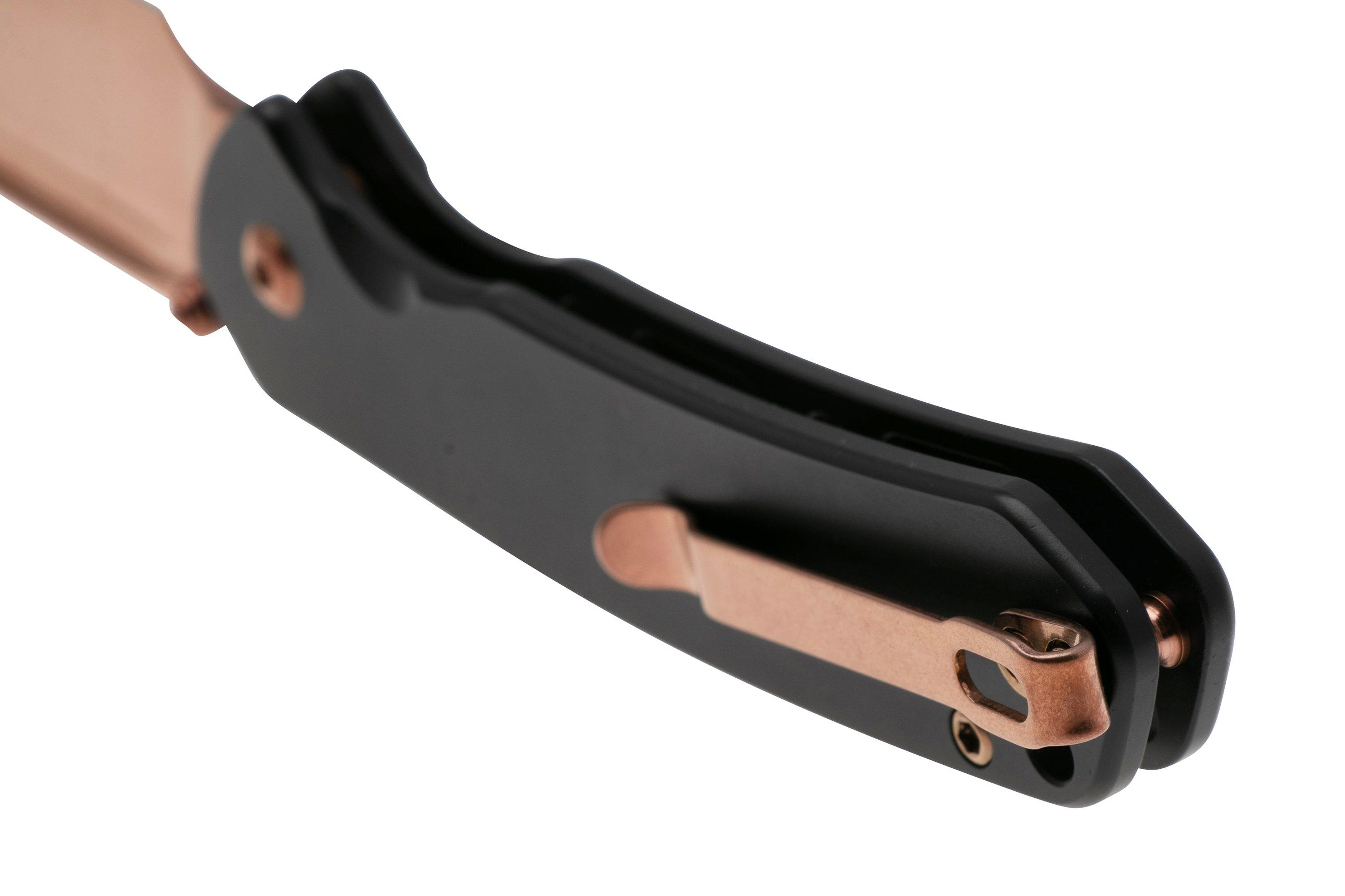 CJRB Pyrite Bowie J1942-RG, Rosegold PVD AR-RPM9, Black Steel