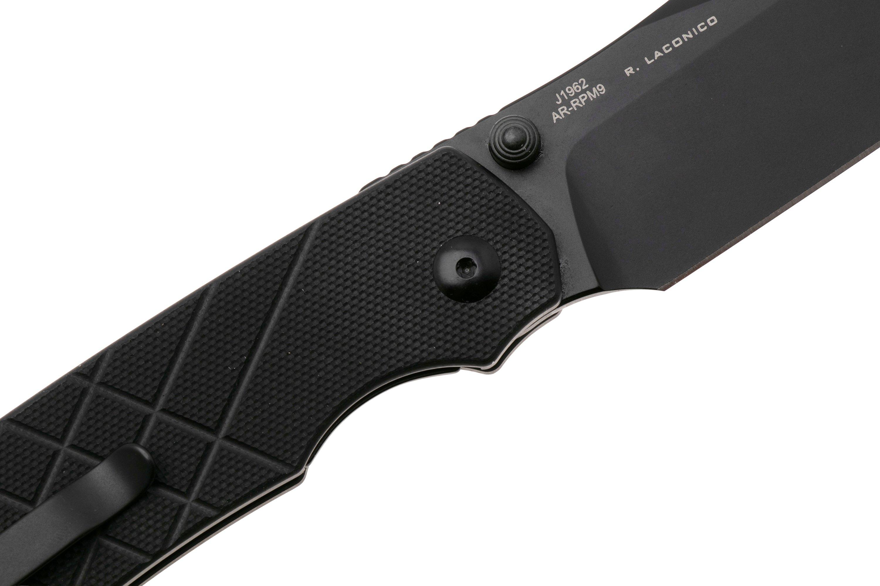 CJRB Knap Taschenmesser - AR-RPM9 Black White G10 EDC main image 0