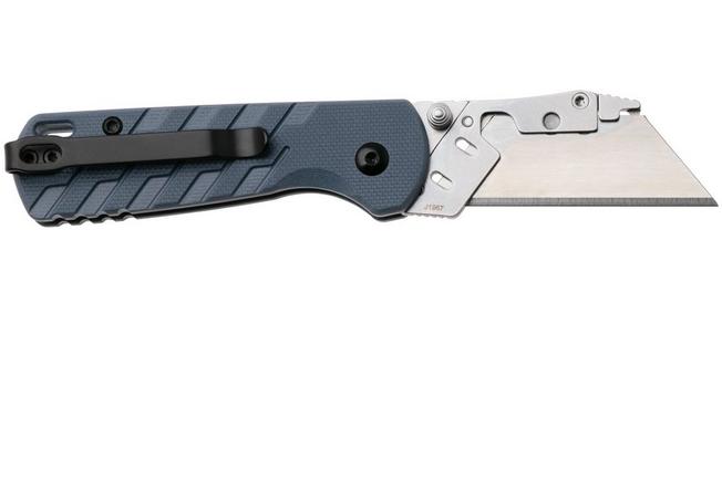 Afbeelding voor CJRB Boxer J1967-BU Stonewashed Blade Holder, Blue G10, zakmes