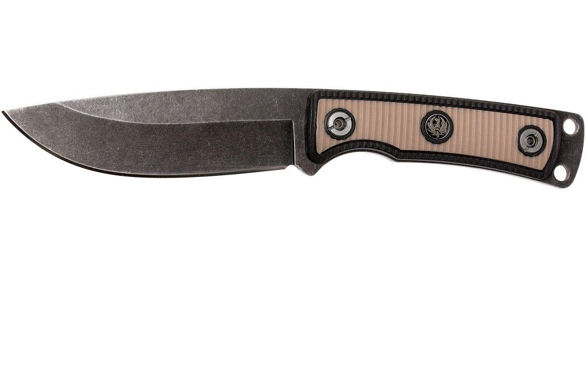 CRKT 1401K Ruger PowderKeg survival knife, droppoint Advantageously
