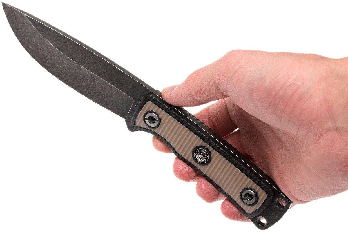 CRKT 1401K Ruger PowderKeg survival knife, droppoint Advantageously