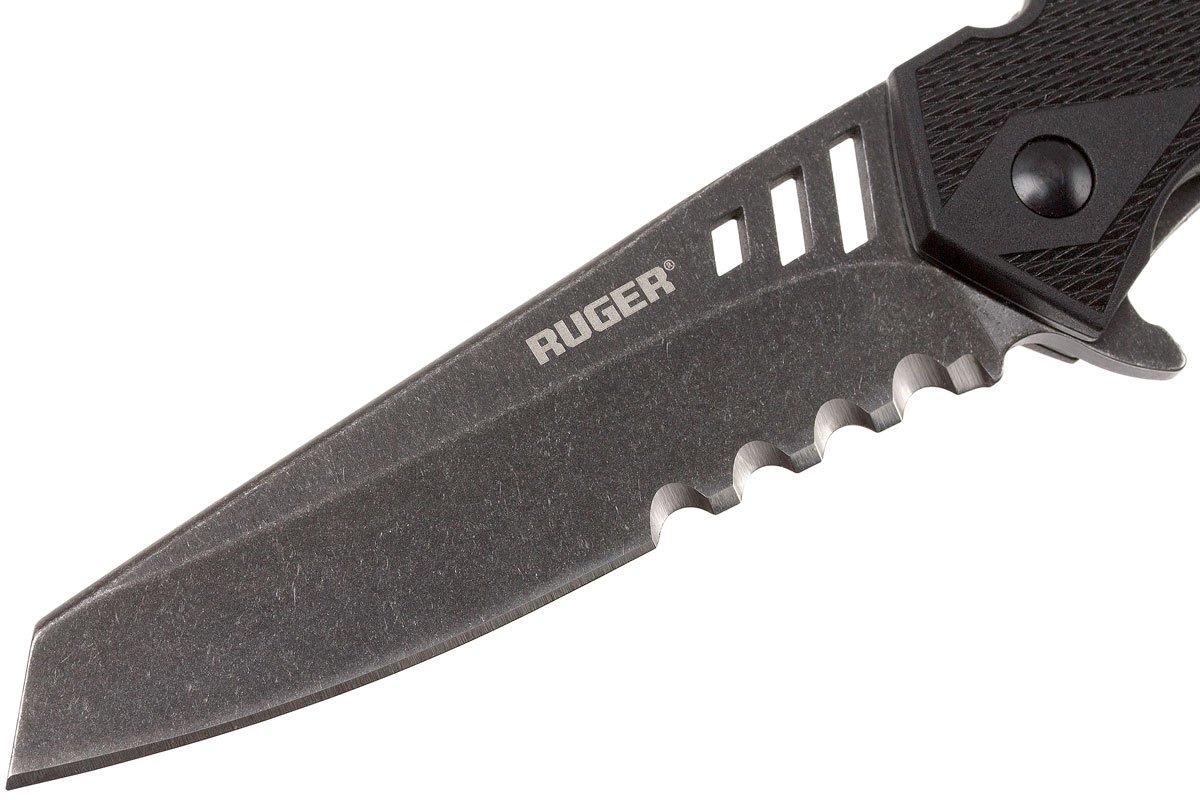 CRKT 1706K Ruger Follow-Through Black pocket knife | Advantageously ...