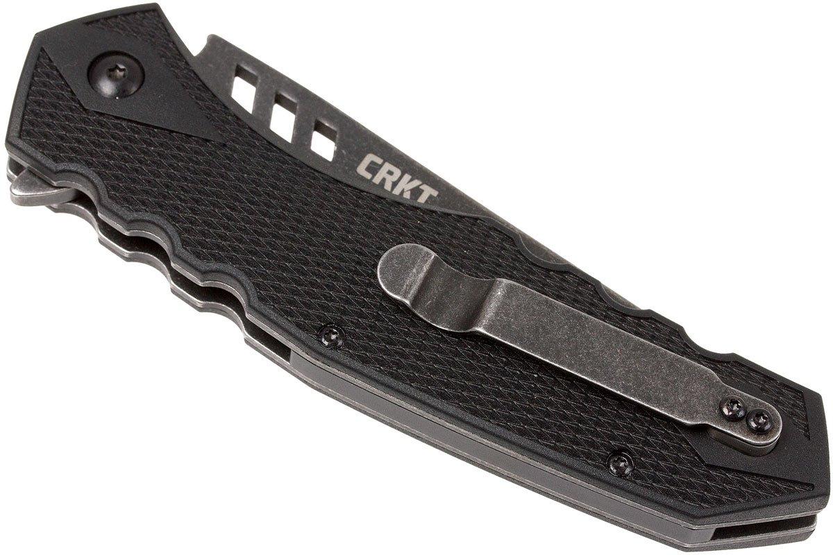 CRKT 1706K Ruger Follow-Through Black pocket knife | Advantageously ...