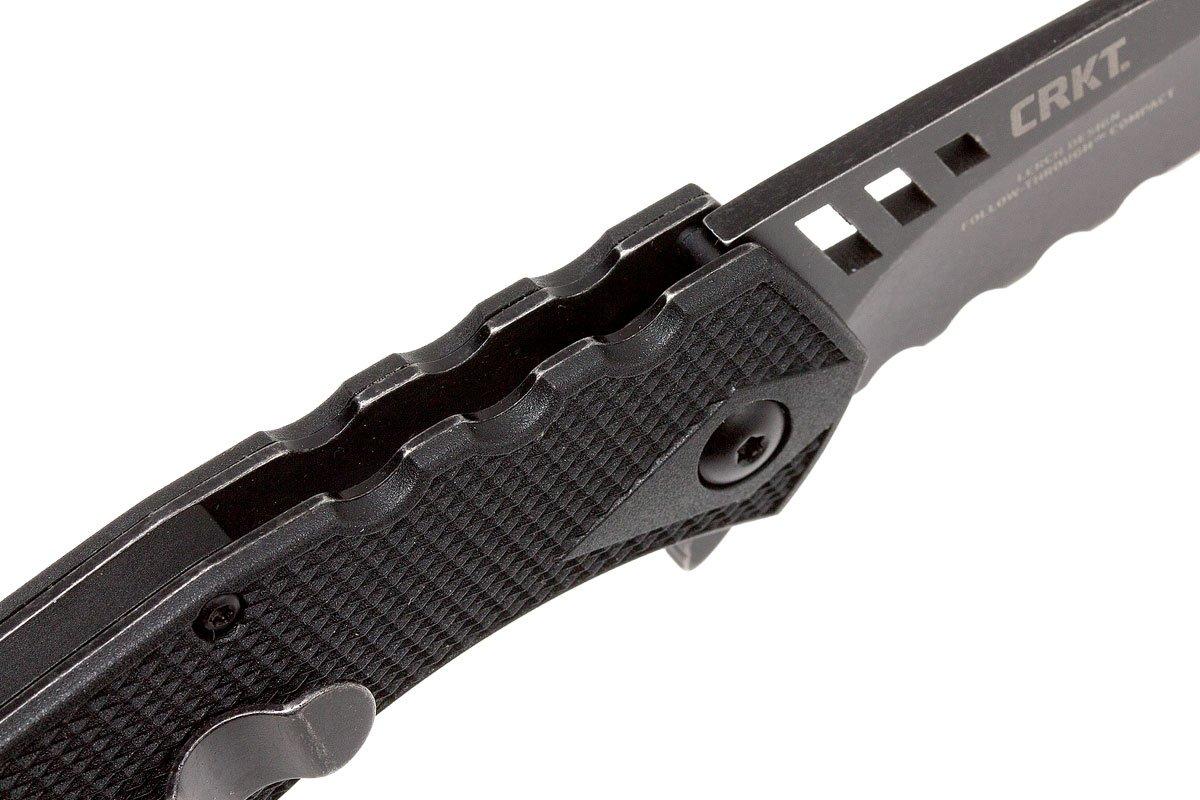 CRKT 1706K Ruger Follow-Through Compact Black pocket knife ...