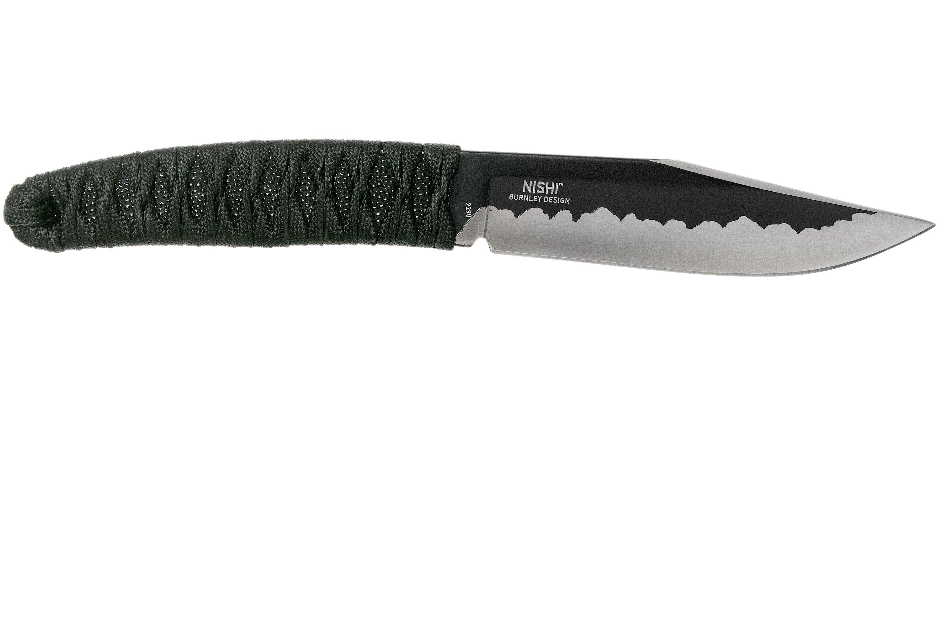 CRKT Nishi 2290 fixed knife, Lucas Burnley design | Advantageously