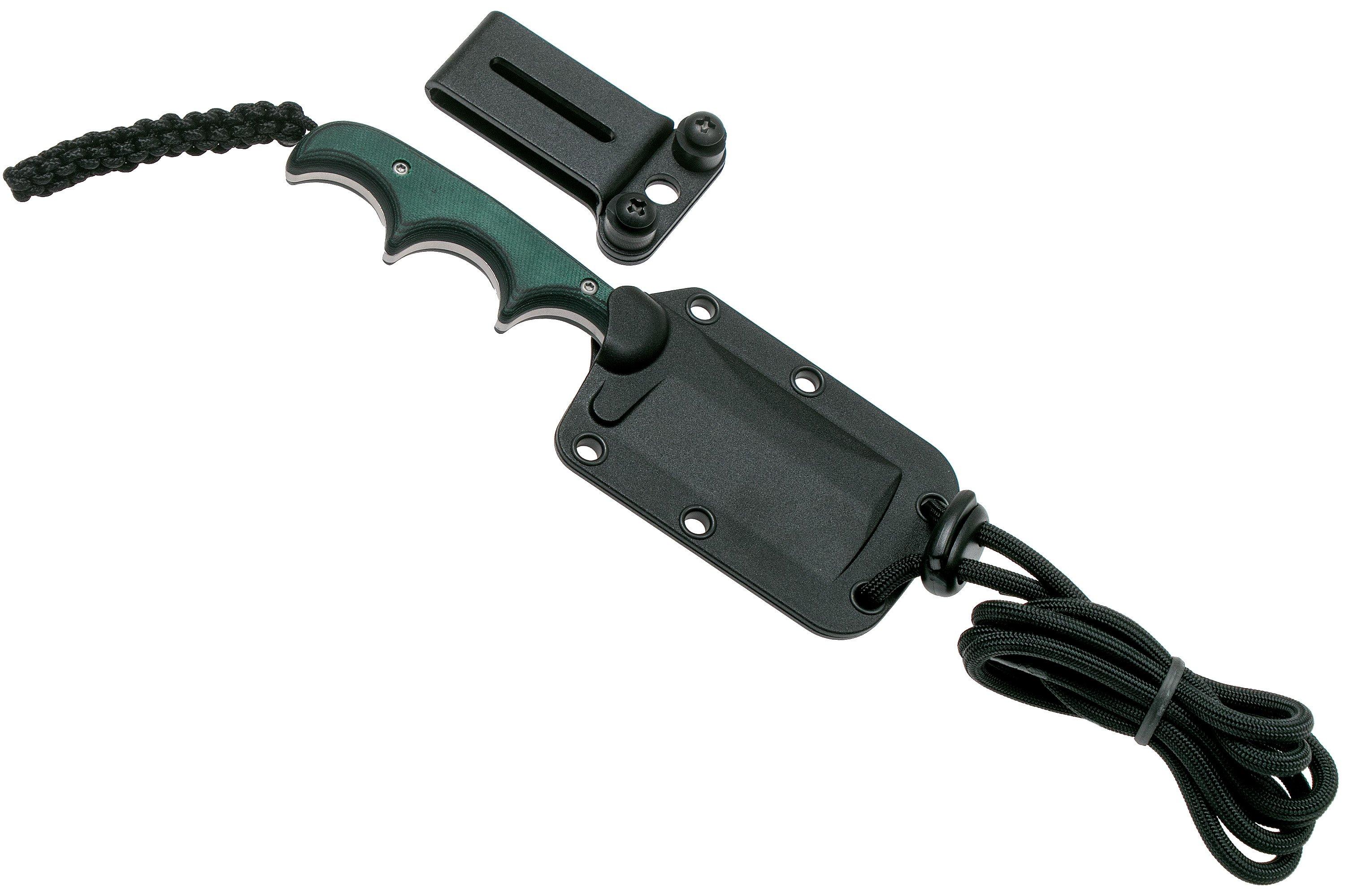 CRKT Minimalist Cleaver 2383 neck knife, Alan Folts design