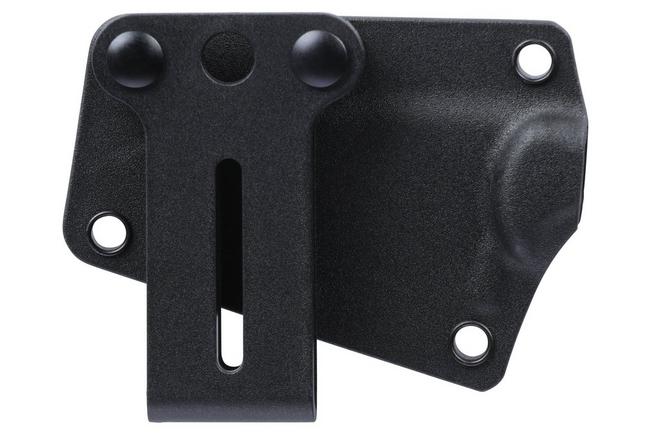 Afbeelding voor CRKT Minimalist Wharncliffe 2385G Blackwashed D2, Multicolored Layered G10, nekmes, Alan Folts design 