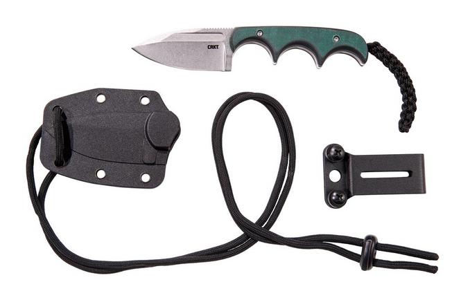 CRKT Minimalist Spear Point Fixed Blade Neck Knife