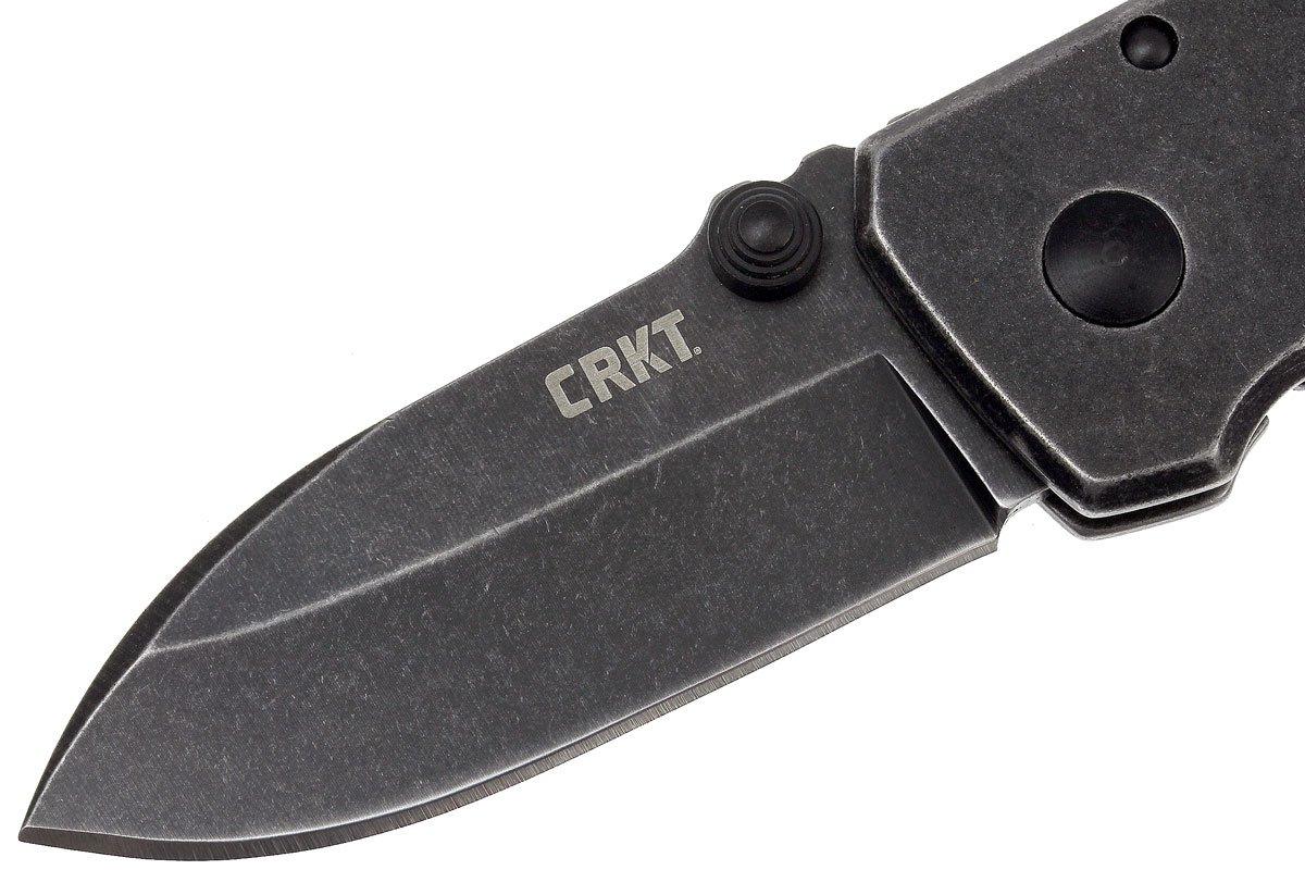 CRKT Squid pocket knifeblackwash - 2490KS, Lucas Burnley design