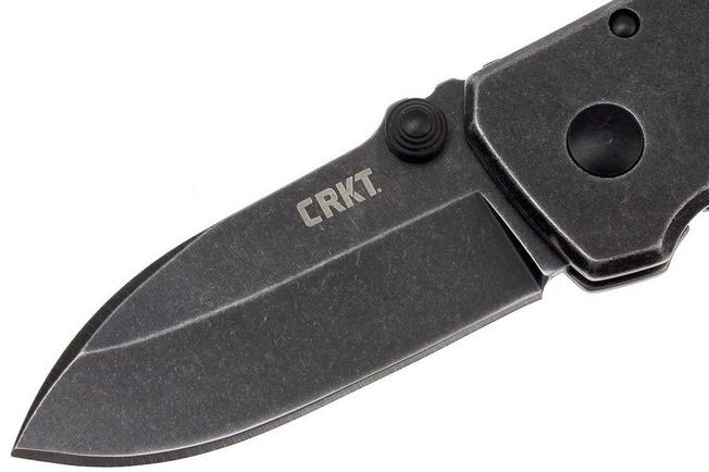 CRKT Squid pocket knifeblackwash - 2490KS, Lucas Burnley design 