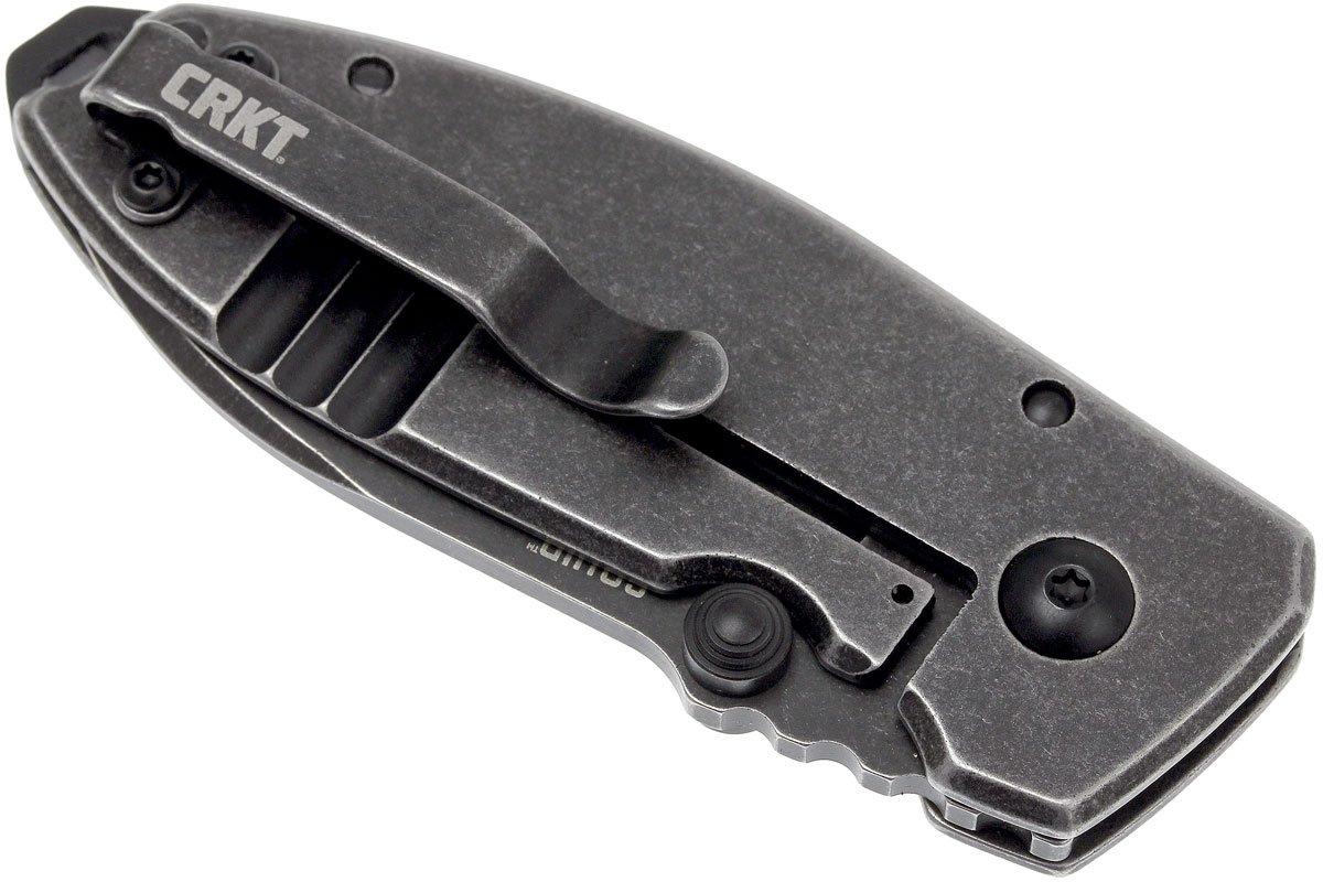 CRKT Squid pocket knifeblackwash - 2490KS, Lucas Burnley design 