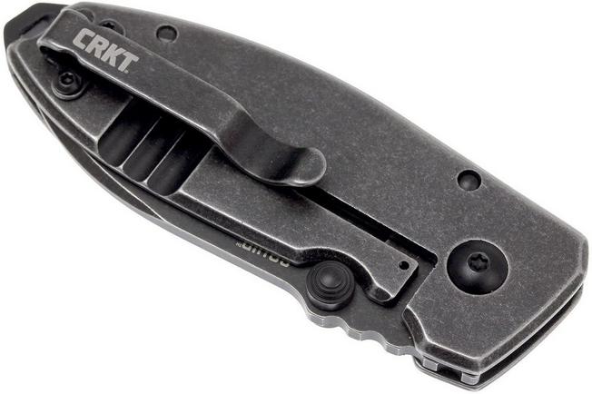 CRKT Squid pocket knifeblackwash - 2490KS, Lucas Burnley design 