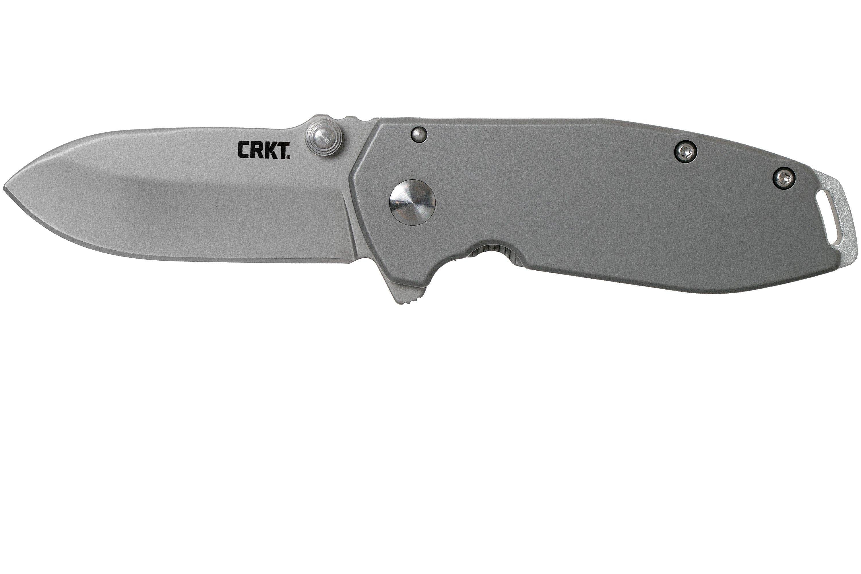 CRKT Squid Assisted 2492 Bead Blast pocket knife, Lucas Burnley 