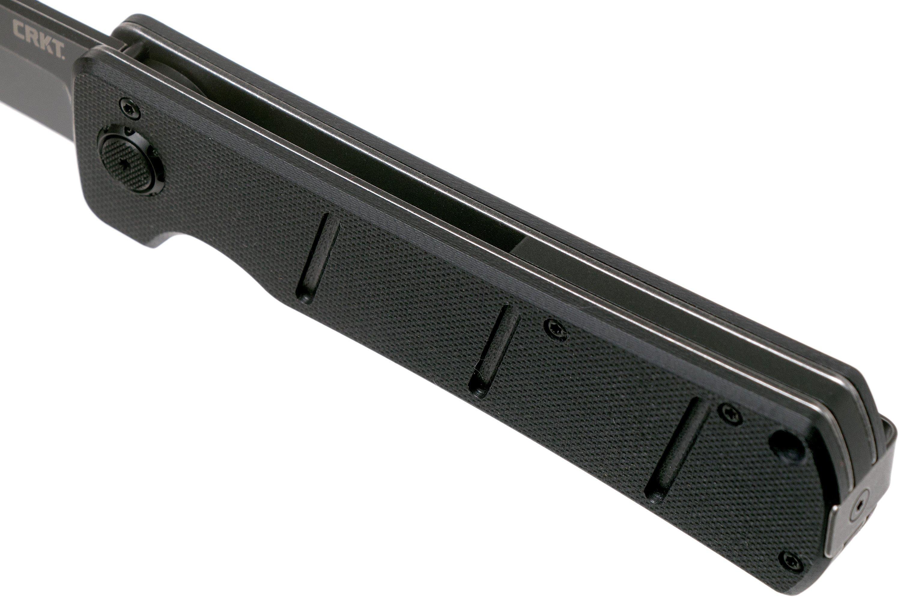 CRKT Inazuma No Ken Black 2908 pocket knife, James Williams design