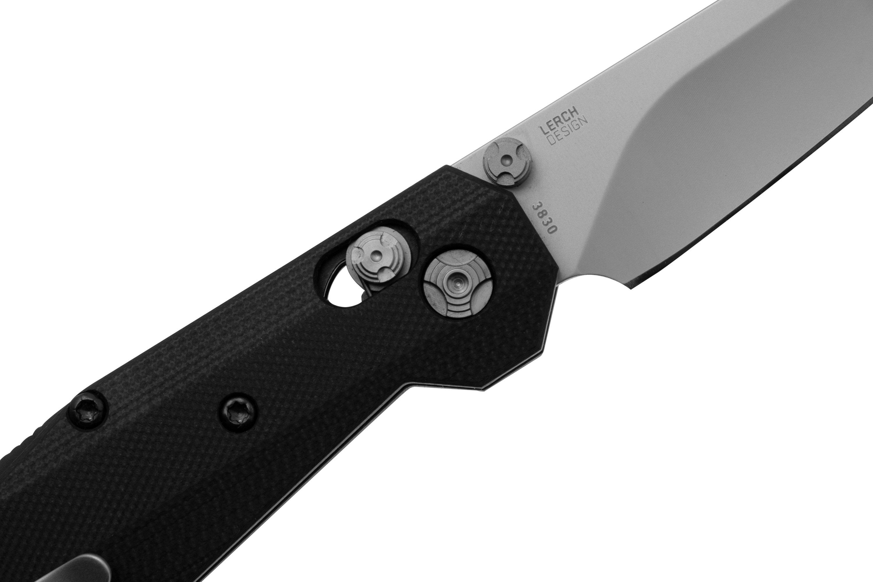 CRKT LCBK 3830 Cruzbar Lock, Black G10 navalha, Matthew Lerch design ...