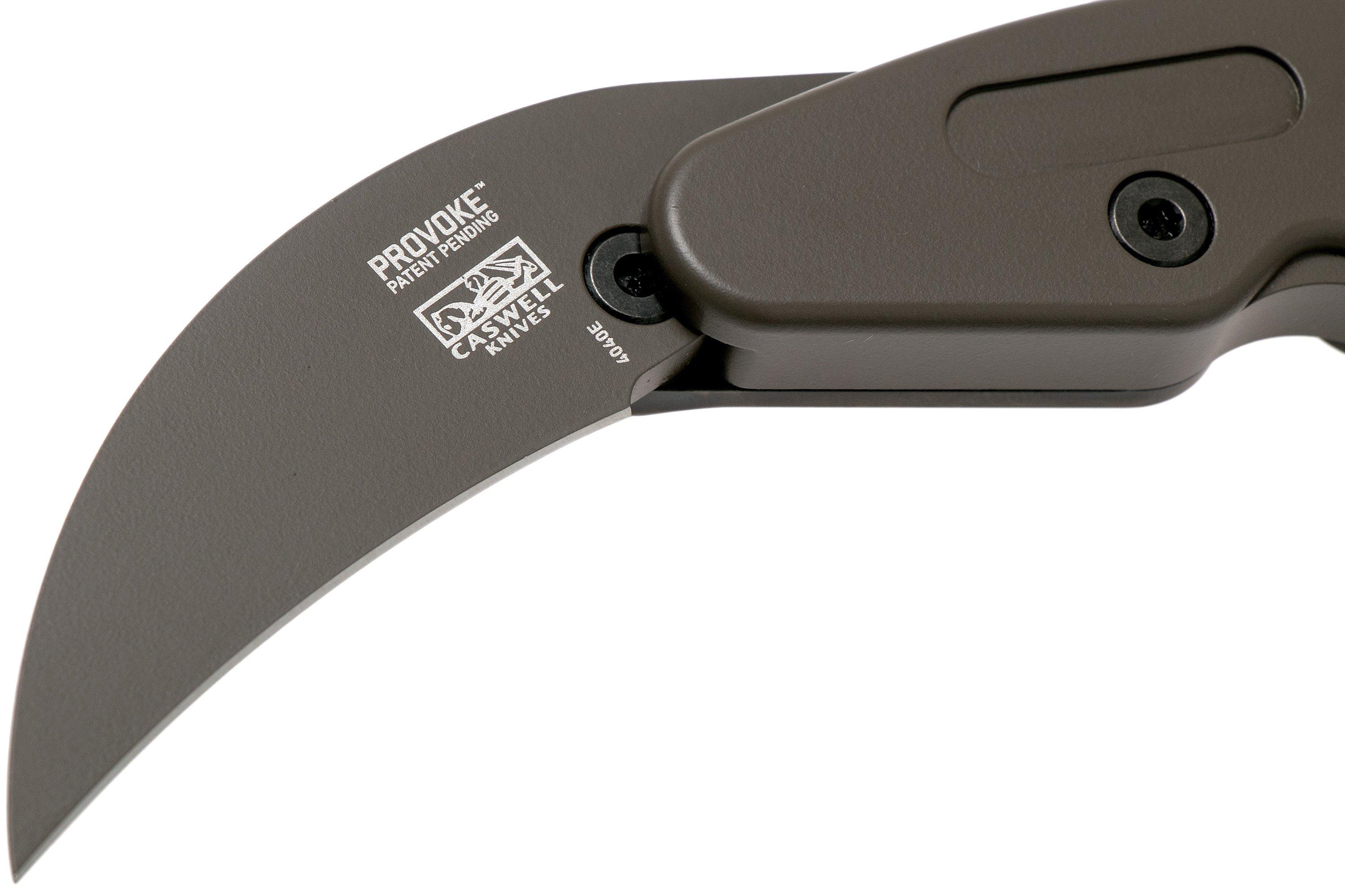 CRKT Provoke 4040E Earth Kinematic Karambit Pocket Knife Joe Caswell