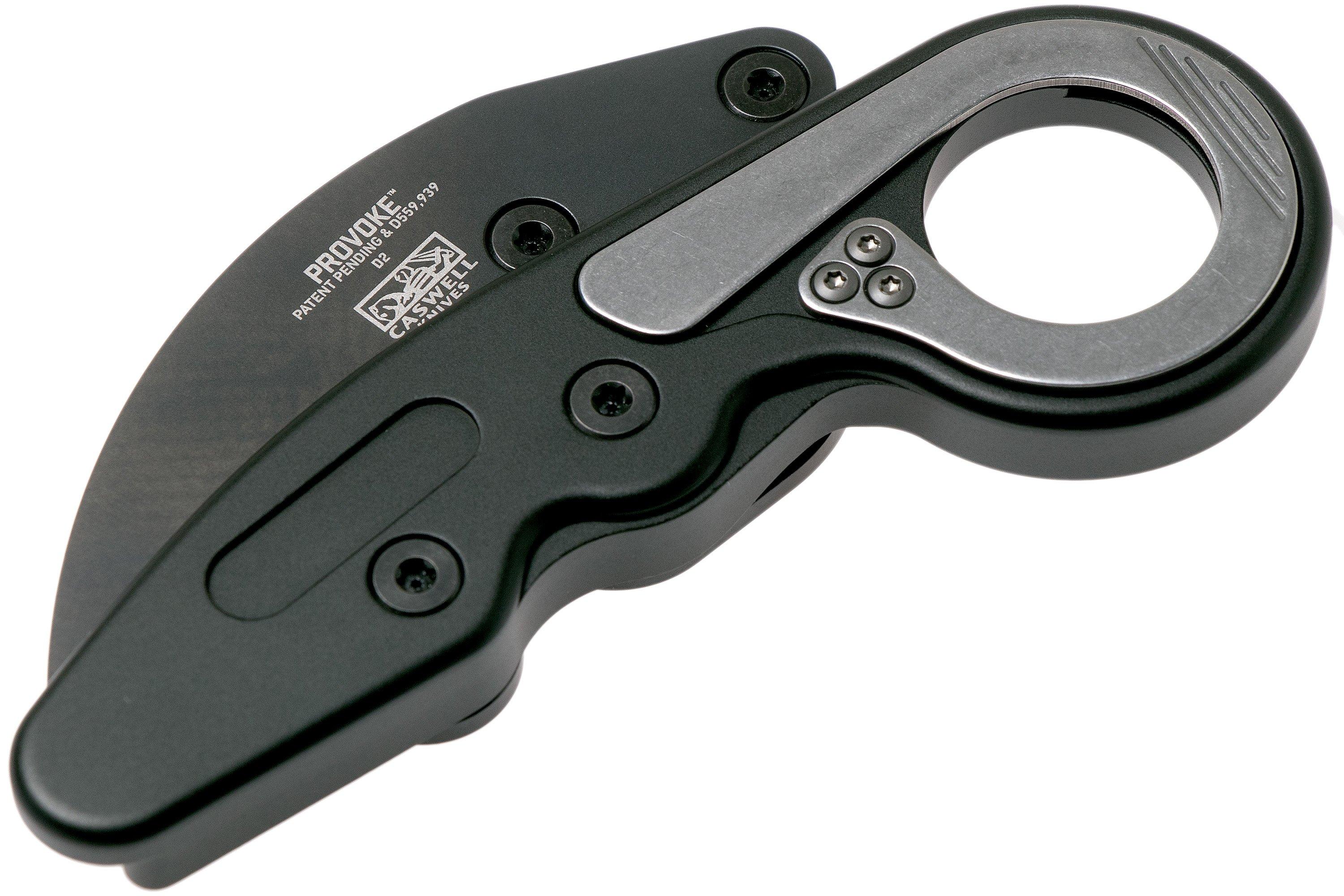 CRKT Provoke 4040V Serrated Kinematic Karambit navalha, Joe Caswell ...