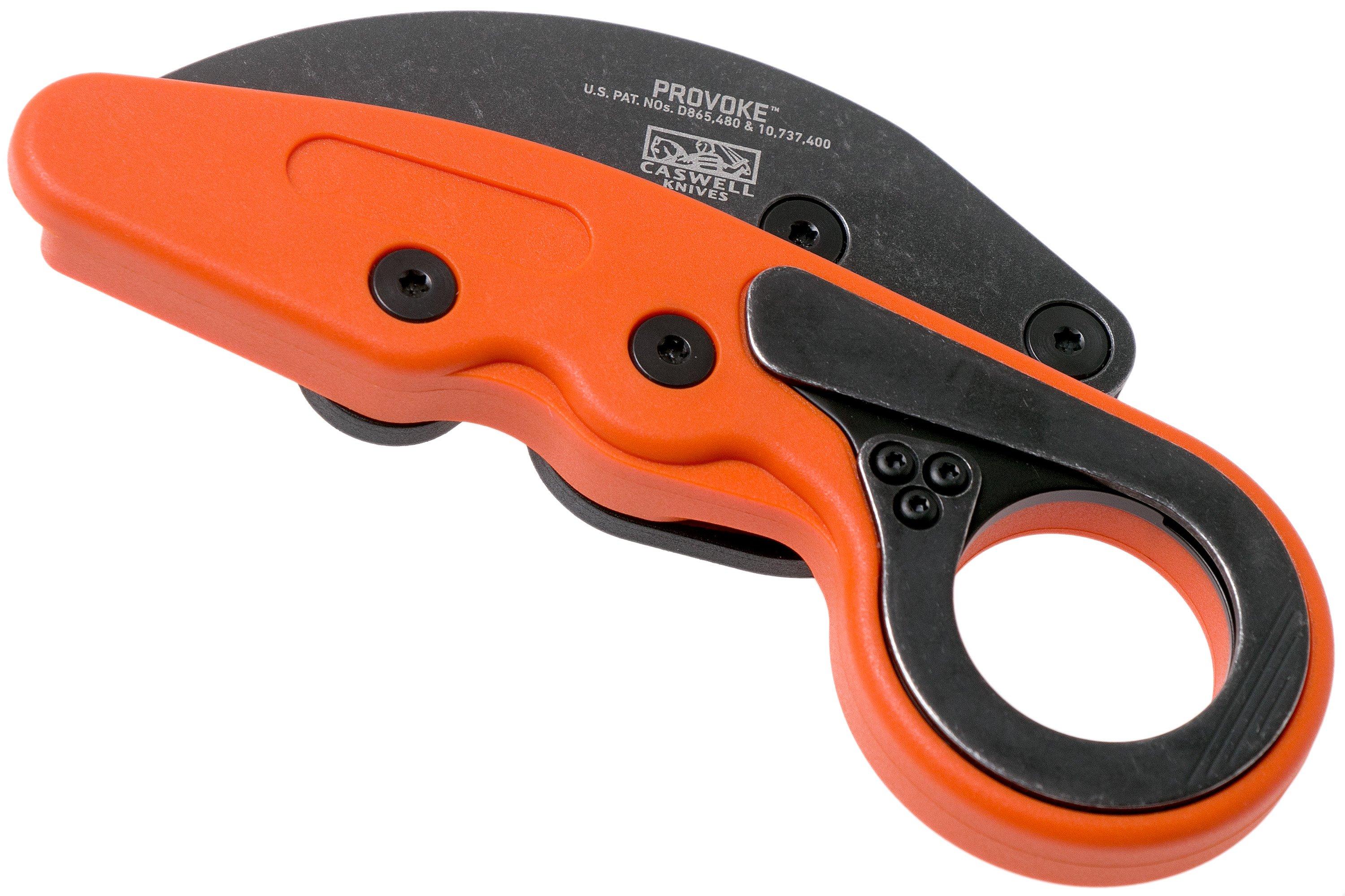 CRKT Provoke Orange 4041O Pocket Knife Joe Caswell Design
