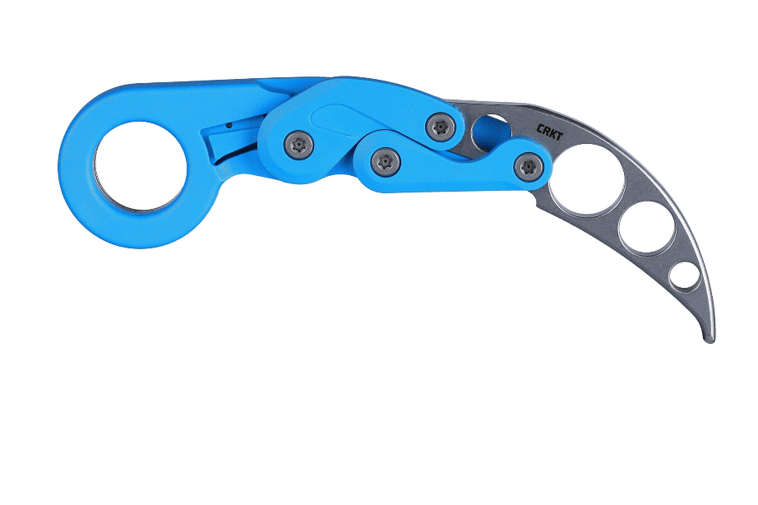 CRKT Provoke Trainer, Blue training knife, Joe Caswell design