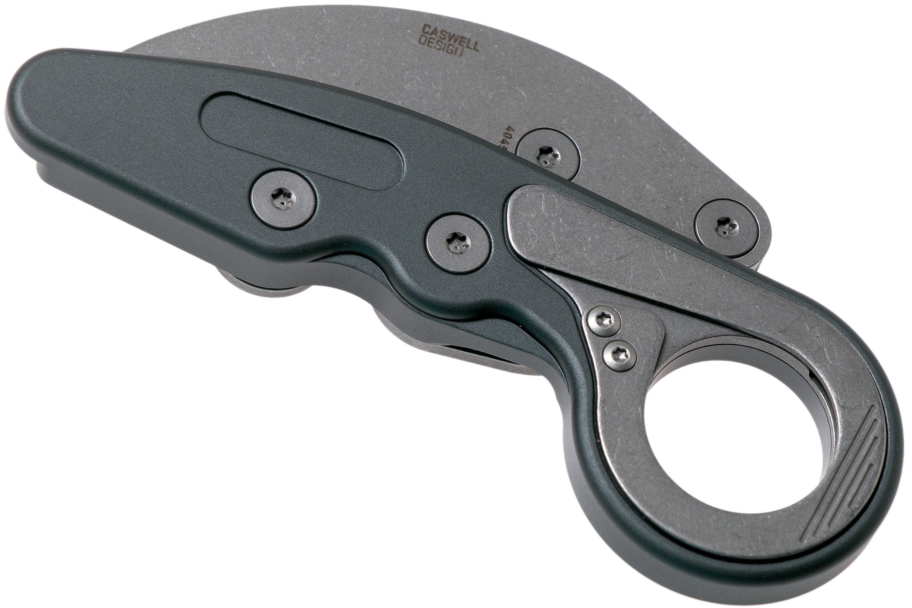 CRKT Provoke Compact 4045 Kinematic Karambit pocket knife, Joe Caswell