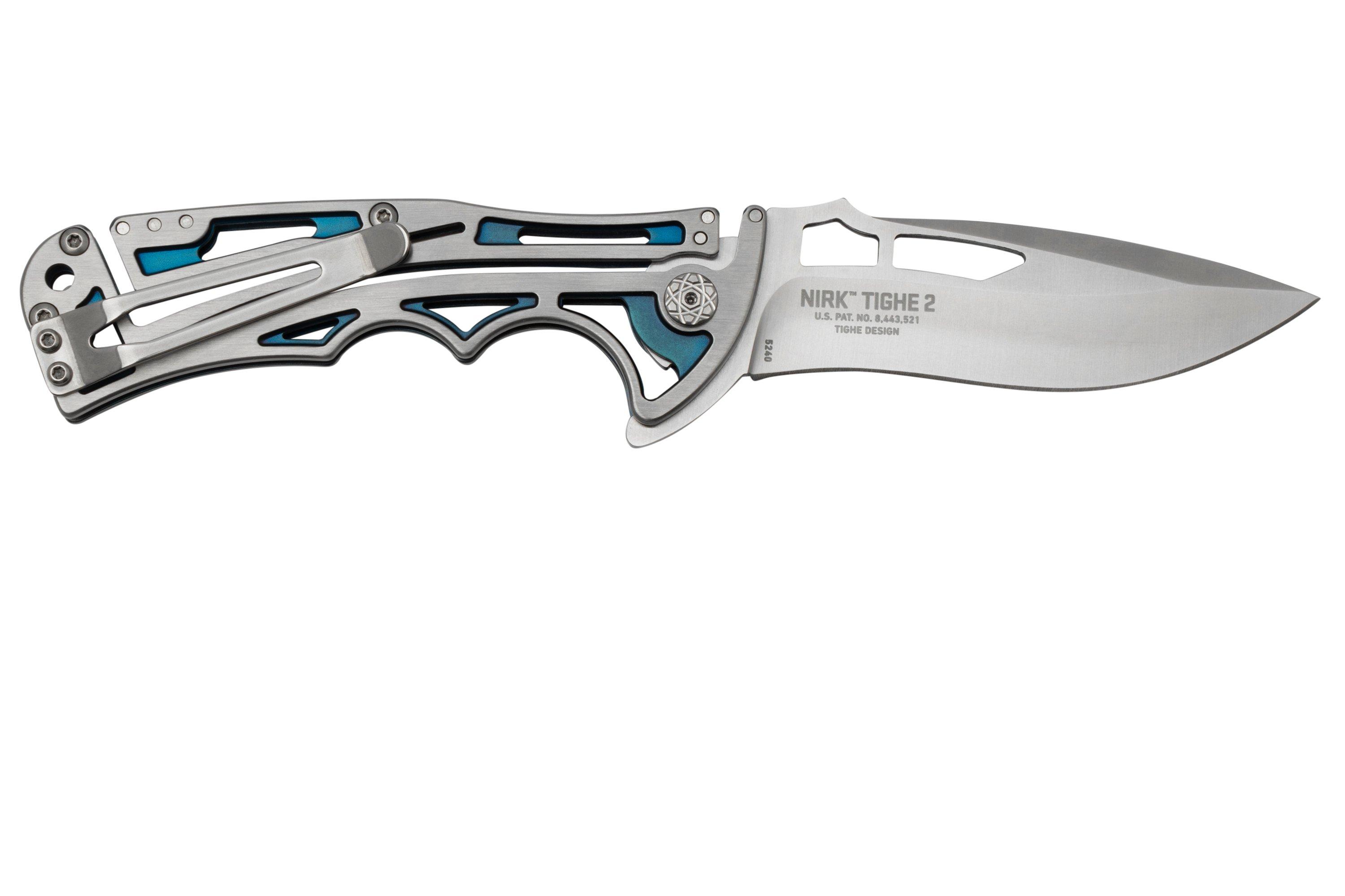 CRKT Nirk Tighe 2, 5240 pocket knife, Brian Tighe design 