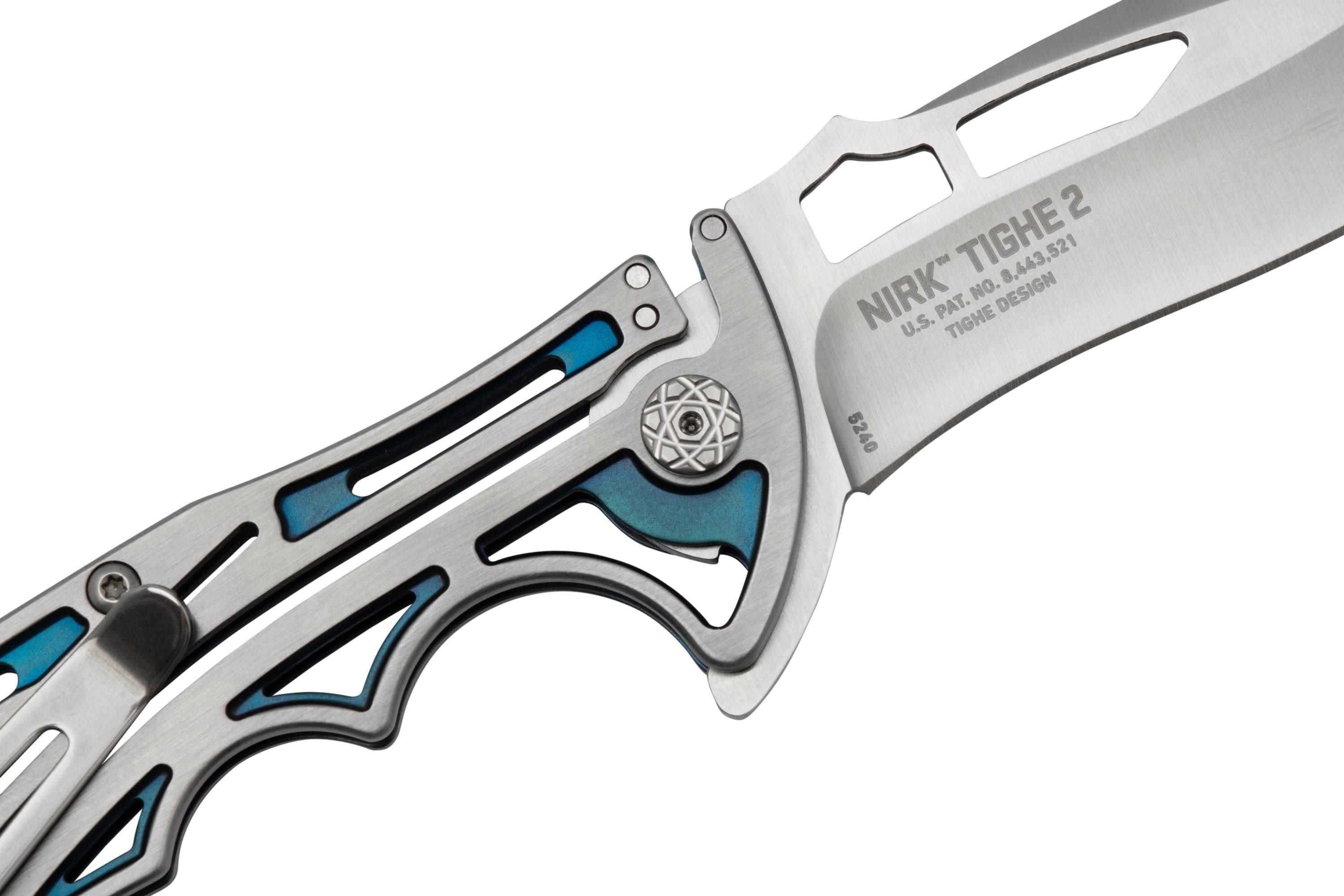 CRKT Nirk Tighe 2, 5240 pocket knife, Brian Tighe design 