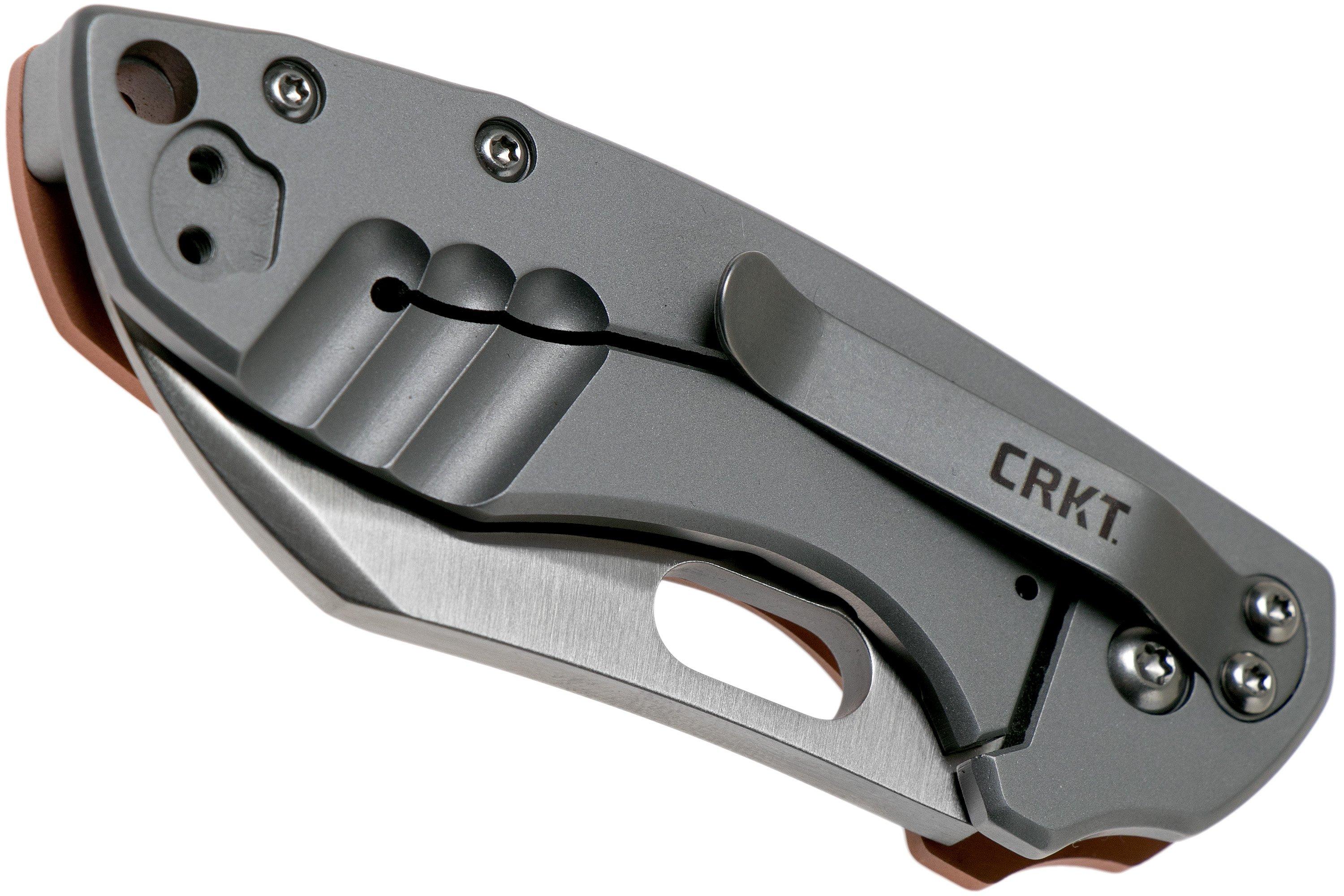 CRKT Pilar Copper 5311CU pocket knife, Jesper Voxnaes design ...