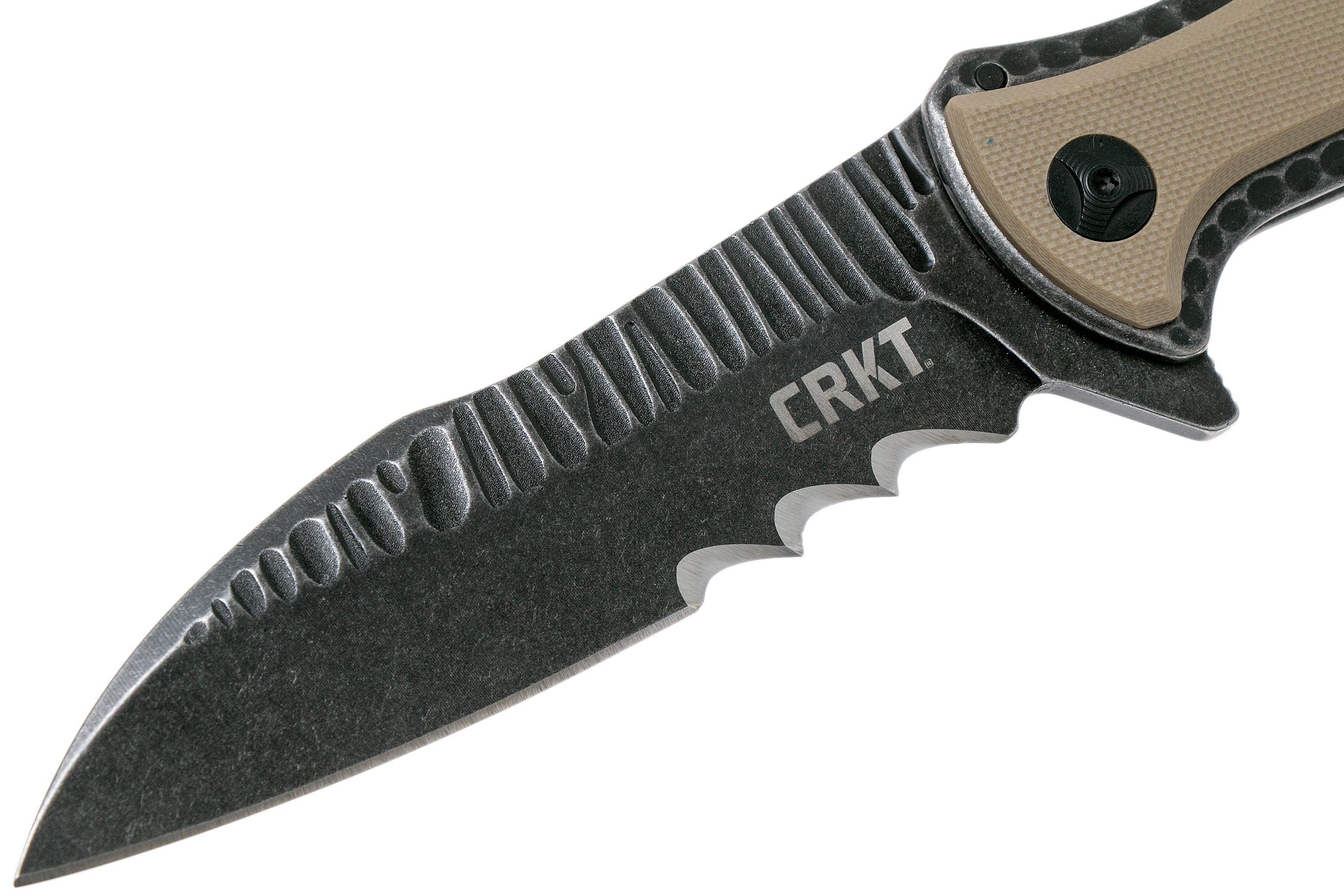 CRKT Apoc 5381 Serrated pocket knife, Eric Ochs design Advantageously