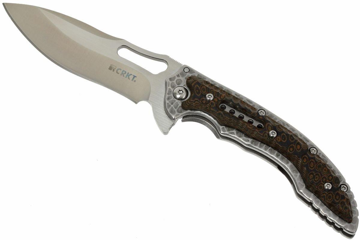 CRKT Fossil Small 5460 zakmes, Flavio Ikoma design Voordelig kopen