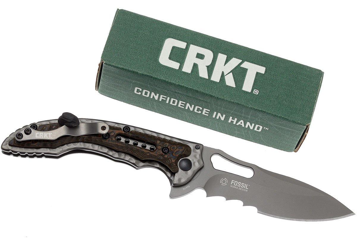 CRKT Fossil Small partially serrated - 5461K | Advantageously