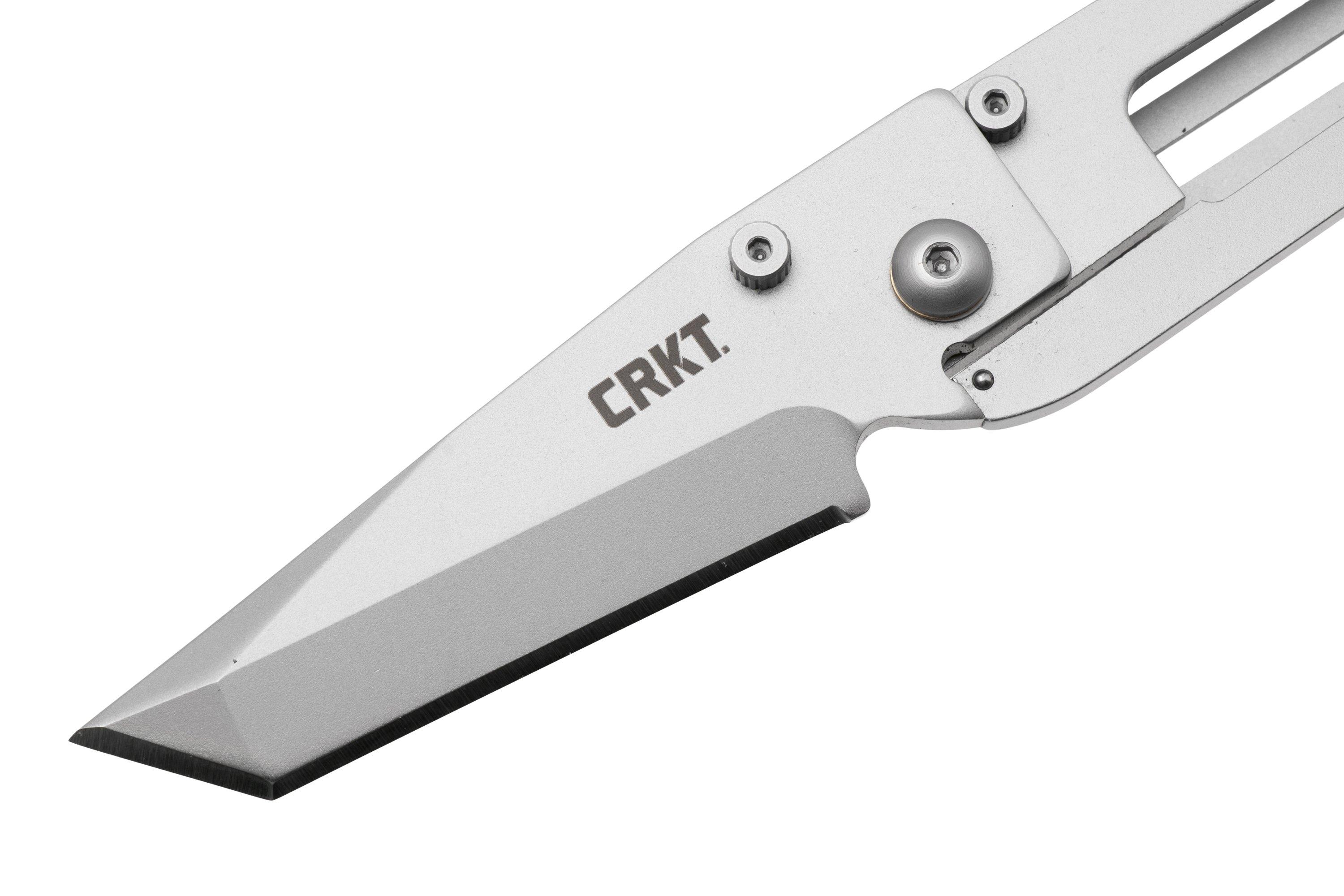 CRKT K.I.S.S. 5500, Bead Blasted 420J2, Stainless Steel zakmes, Ed