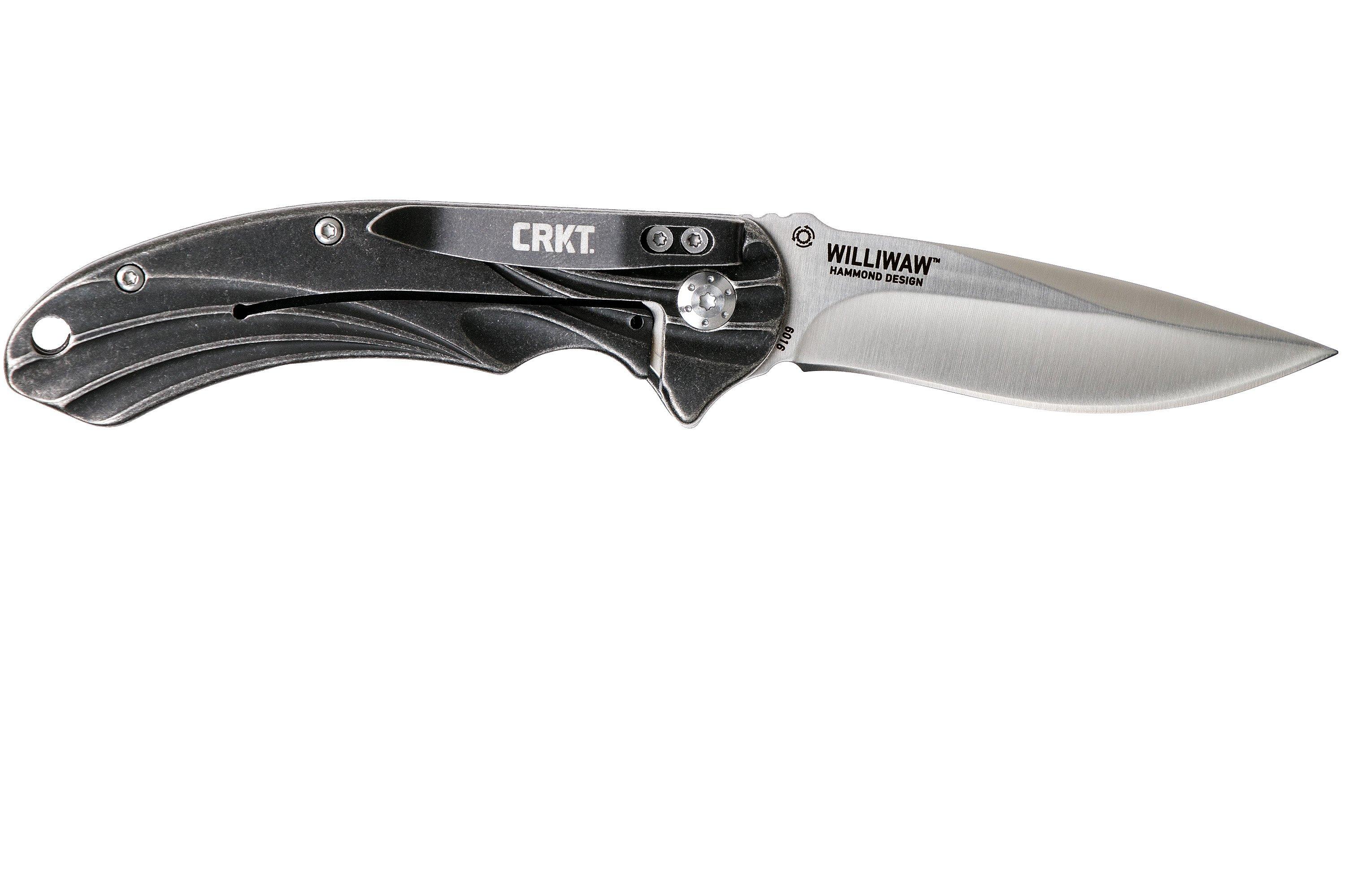 CRKT Williwaw 6016 pocket knife, Jim Hammond design Advantageously