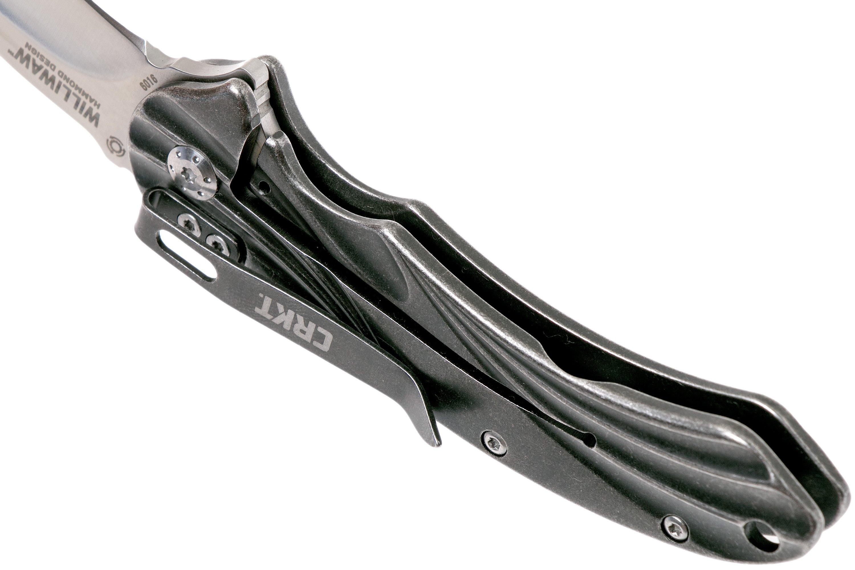 CRKT Williwaw 6016 pocket knife, Jim Hammond design Advantageously