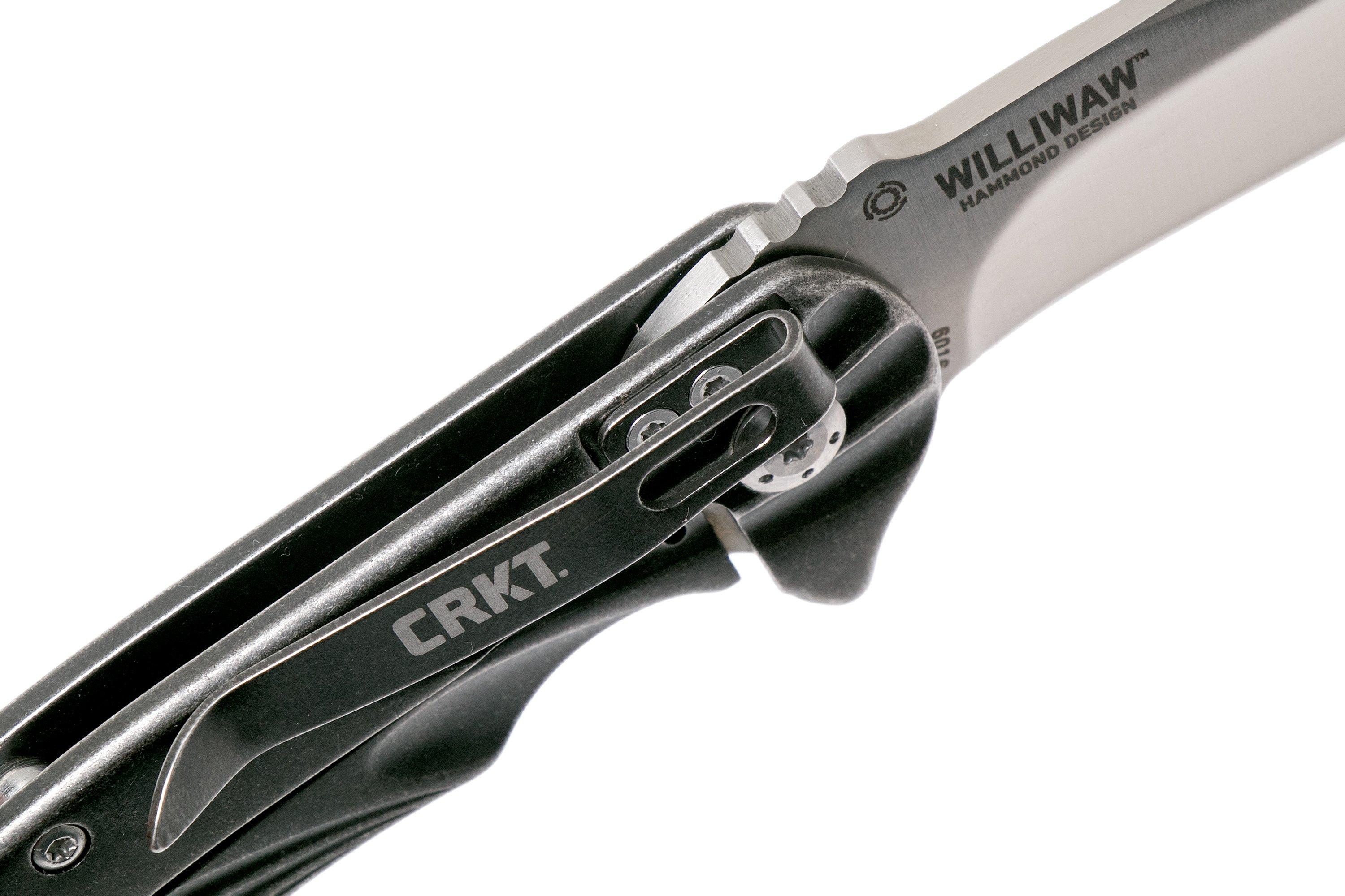 CRKT Williwaw 6016 pocket knife, Jim Hammond design Advantageously