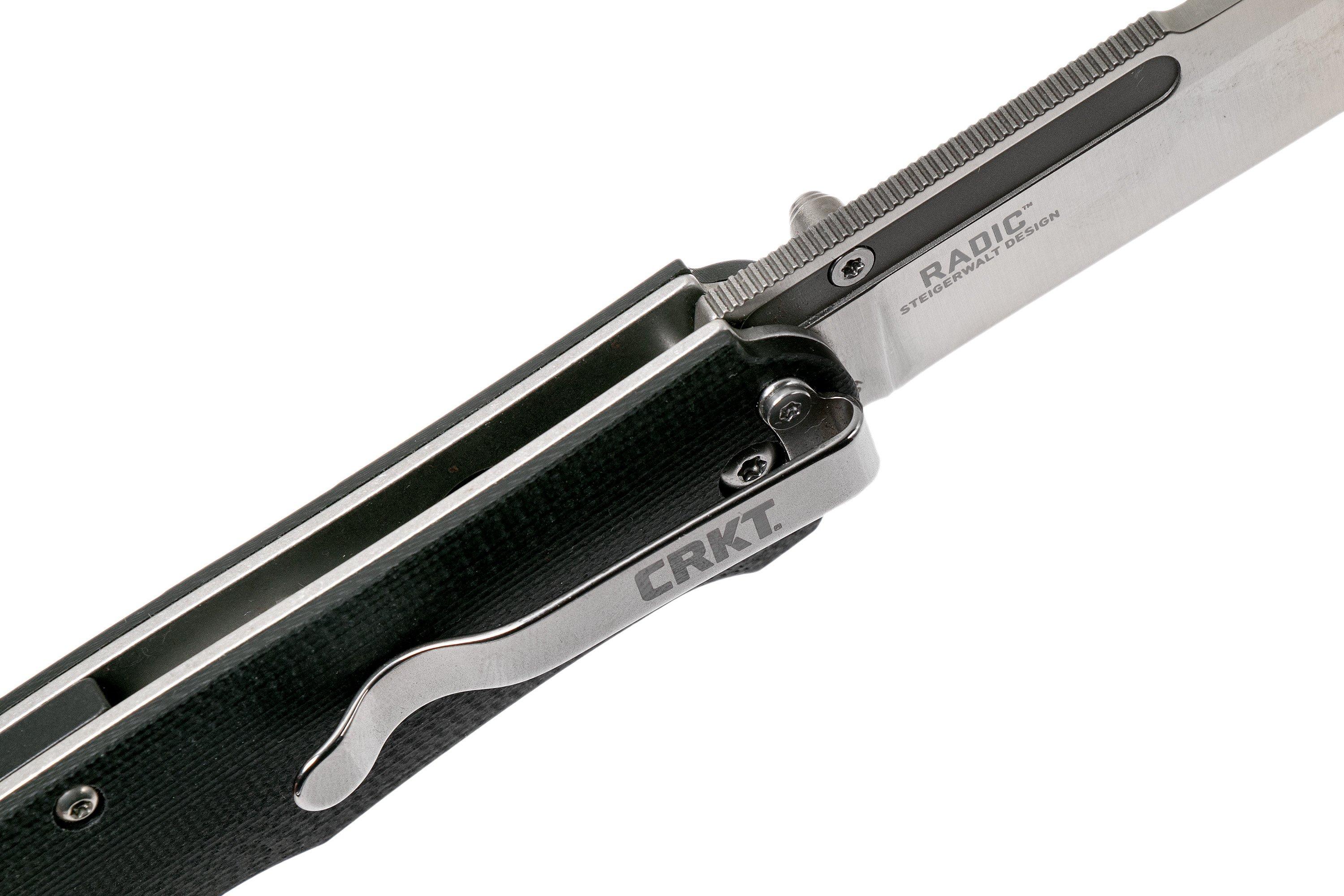 CRKT Radic 6040 pocket knife, Steigerwalt design Advantageously