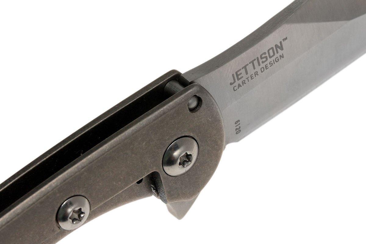 CRKT Jettison Robert Carter design 6120 pocket knife Advantageously