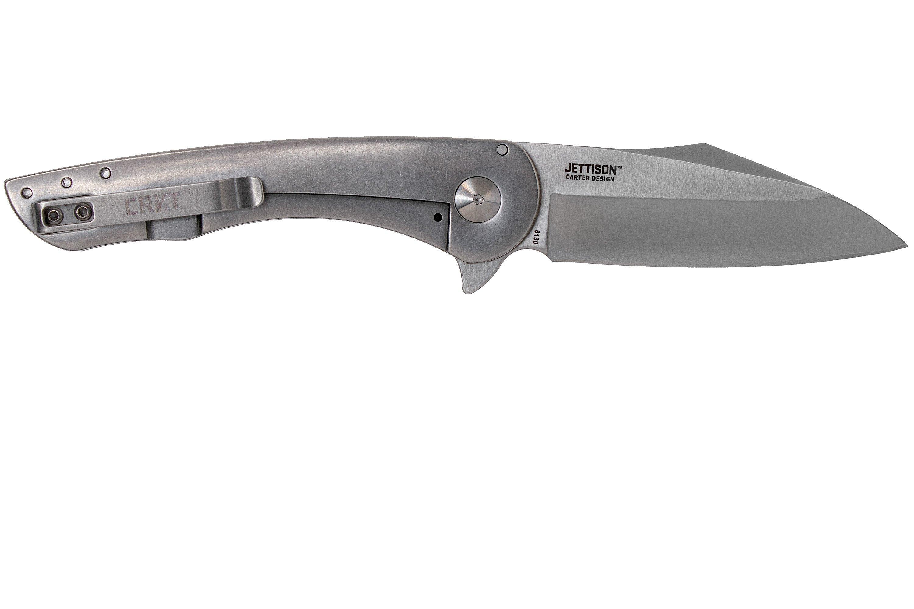 CRKT Jettison 6130 pocket knife, Robert Carter design Advantageously