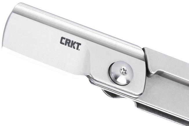Obraz dla Scyzoryk CRKT Box Key 7118 Stonewashed 12C27, Stainless Steel, projekt Richard Rogers