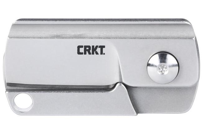 Obraz dla Scyzoryk CRKT Box Key 7118 Stonewashed 12C27, Stainless Steel, projekt Richard Rogers