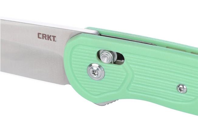 Obraz dla Nóż składany CRKT Sero 7170B Satin CPM S35VN, Aqua GRN, projekt Richard Rogers