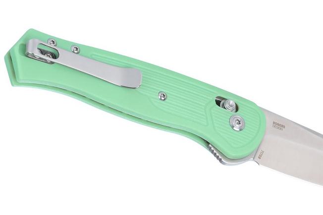 Obraz dla Nóż składany CRKT Sero 7170B Satin CPM S35VN, Aqua GRN, projekt Richard Rogers
