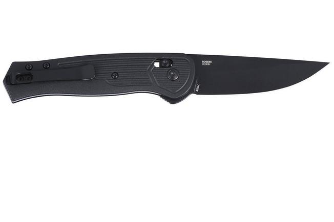 Obraz dla Nóż składany CRKT Sero 7170K Black Titanium Nitride CPM S35VN, Black GRN, projekt Richard Rogers