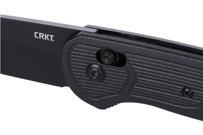 Obraz dla Nóż składany CRKT Sero 7170K Black Titanium Nitride CPM S35VN, Black GRN, projekt Richard Rogers