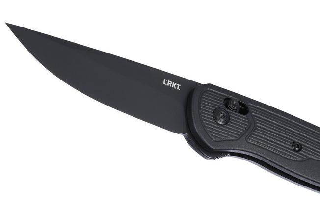 Obraz dla Nóż składany CRKT Sero 7170K Black Titanium Nitride CPM S35VN, Black GRN, projekt Richard Rogers