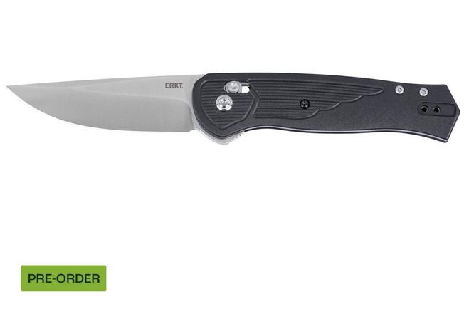 Obraz dla Nóż składany CRKT Sero 7170 Satin CPM S35VN, Black GRN, projekt Richard Rogers