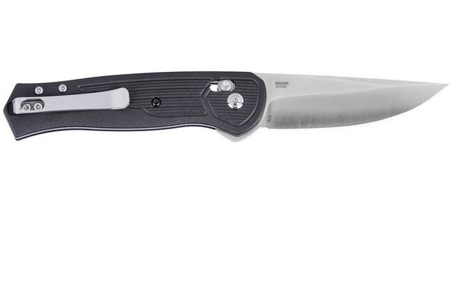 Obraz dla Nóż składany CRKT Sero 7170 Satin CPM S35VN, Black GRN, projekt Richard Rogers