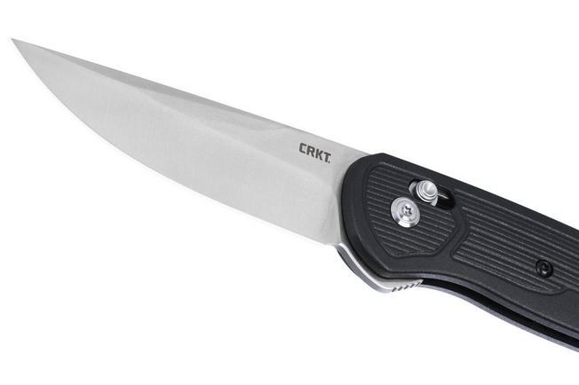 Obraz dla Nóż składany CRKT Sero 7170 Satin CPM S35VN, Black GRN, projekt Richard Rogers