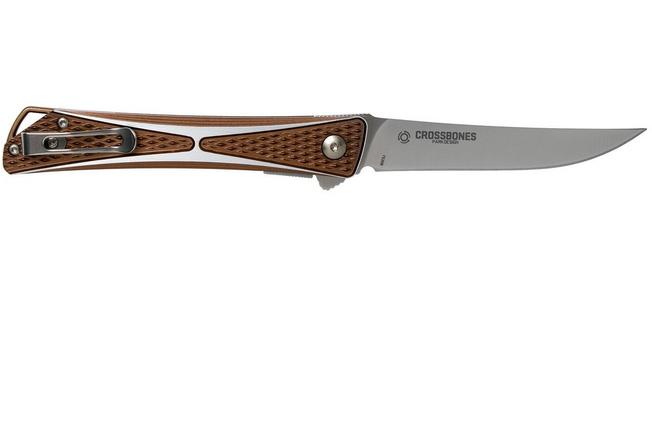 Bild für CRKT Crossbones Bronze 7530B Taschenmesser, Jeff Park Design