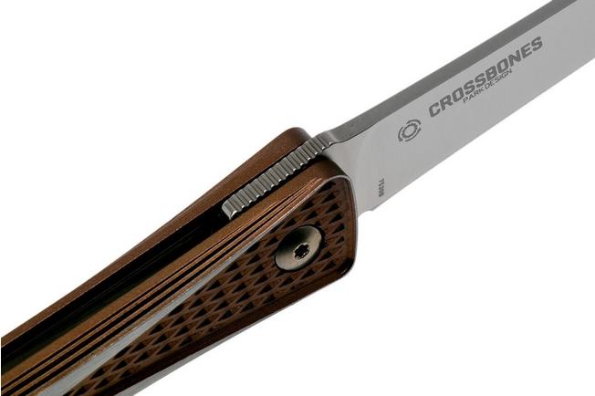 Bild für CRKT Crossbones Bronze 7530B Taschenmesser, Jeff Park Design