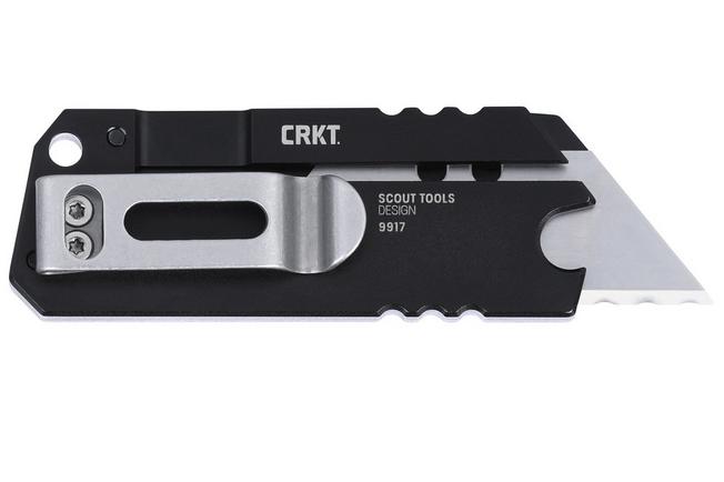 Obraz dla Nóż uniwersalny CRKT C.U.T. 9917 Satin SK-5, Black Titanium, projekt Joe Wu